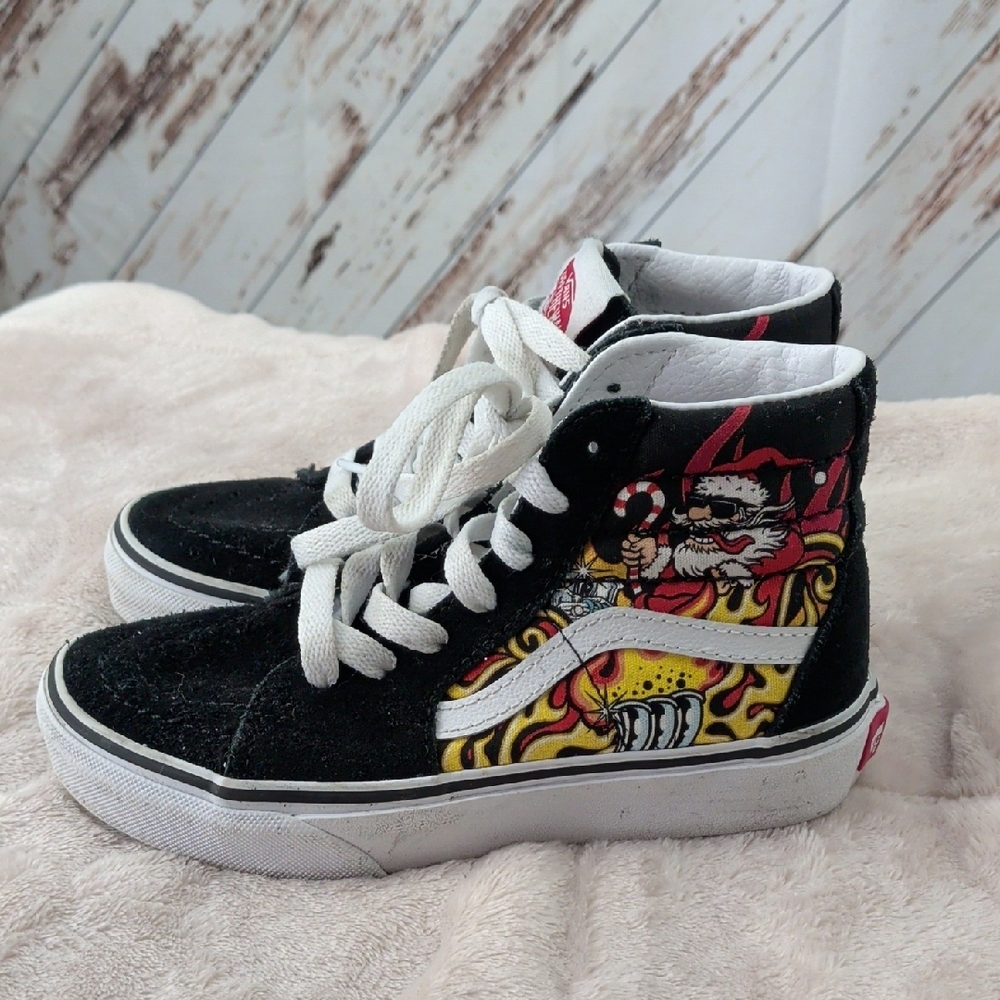 Vans Sk8-Hi Flame Santa Classic Skate‎ Sneakers